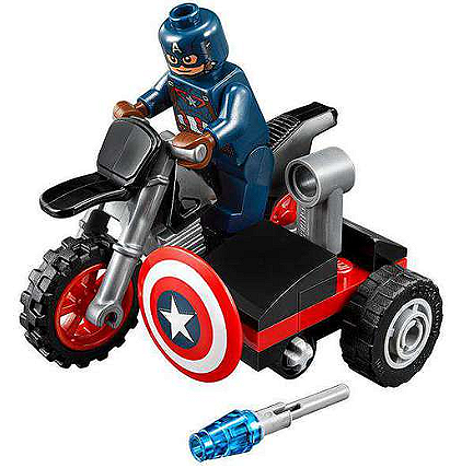 LEGO Marvel Super Heroes: Captain America Civil War Captain Americas Motorcycle
