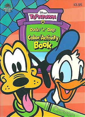 Disney's Toontown: Ducks 'n' Dogs - Color/Activity Book