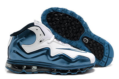 White/White/Game Royal Blue Air Max Flyposite Mens Trainers 