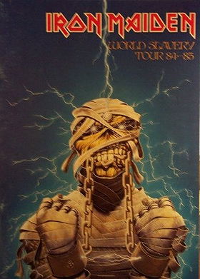 Iron Maiden World Slavery Tour 84-85 Offical Program Booklet