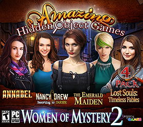 Women of Mystery 2: Amazing Hidden Object Games (4 Game Pack)