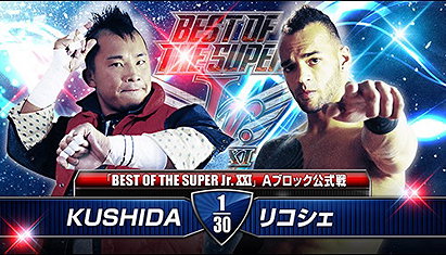 KUSHIDA vs. Ricochet (NJPW, Best of the Super Juniors XXI, 06/08/14)