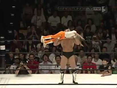 Kenny Omega vs. Haruka (Stardom, 07/24/11)