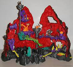 SKULL MOUNTAIN COMPLETE RARE SET MIGHTY MAX BOX WORN IN UK