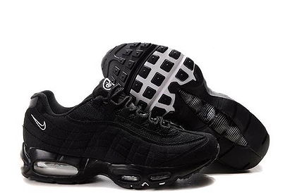 Air Max 95 Nike Man Shoe Black And White