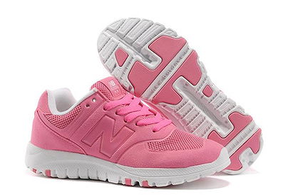 Women's new balance WS77PK retro Running Pink White Sneakers 