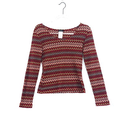 xtra cute long sleeve / loose knit type colorful 90s...