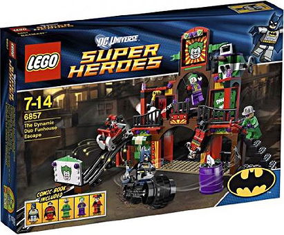 Lego 6857 Exclusive set The Dynamic Duo Funhouse Escape