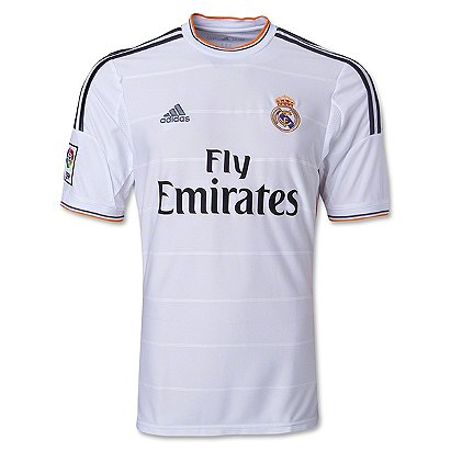 Real Madrid 13/14 Home Jersey