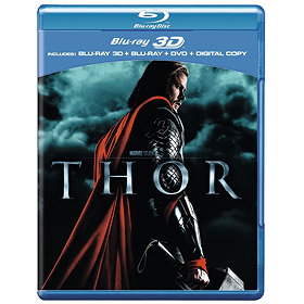 Thor (Blu-ray 3D + Blu-ray + DVD + Digital Copy)  [Region Free]