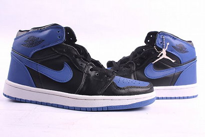 Black/Blue Air Jordan 1 