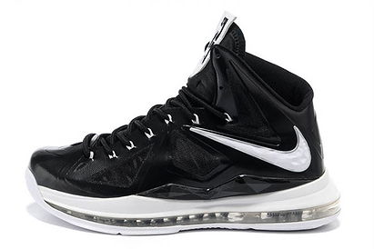 Air Max Lebron X White/Black Mens Shoes