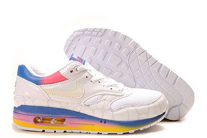 Men Size Air Max 1 Running Shoes with Colors Premium Kakigoori/Pack White/White Argon/Blue Flamingo