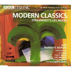 Modern Classics: Stravinsky's Les Noces with Barber's Adagio and music by Dun, Glass, Nielsen, Taven