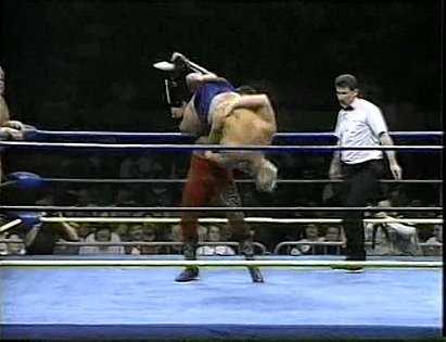 Brian Pillman & Steve Austin vs. Ricky Steamboat & Shane Douglas (1993/01/13)