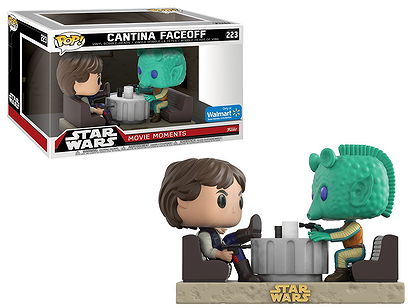 Funko POP! Exclusive Star Wars: Movie Moments - Han Solo and Greedo Cantina Face-Off