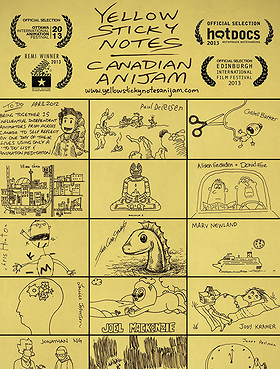 Yellow Sticky Notes: Canadian Anijam