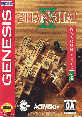 Genesis SEGA Shanghai Dragons EYE