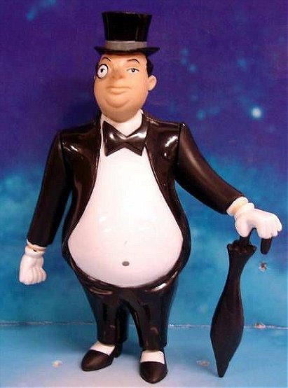Quick Fast Food Europe 'Magic Box' DC Animated 'The Penguin' Action Figure