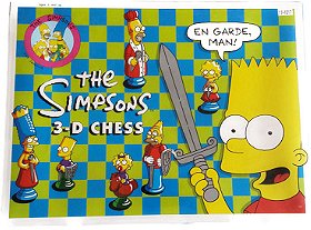 The Simpsons 3-D Chess