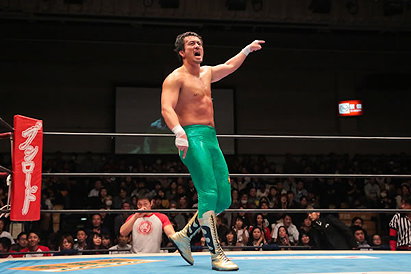 Ryusuke Taguchi vs. Ricochet (NJPW, Best of the Super Juniors XXI, 06/08/14)