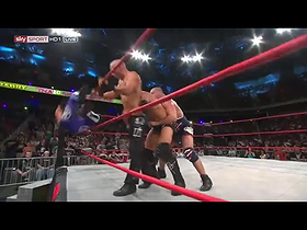 Kurt Angle & AJ Styles vs. Christopher Daniels & Kazarian