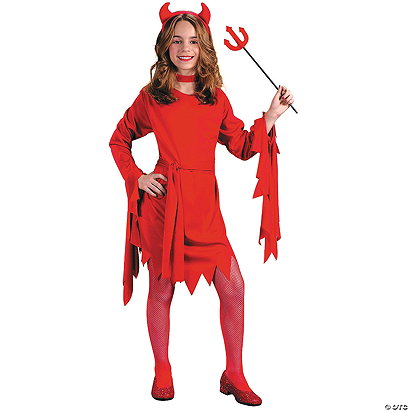 Girl's Darling Devil Costume