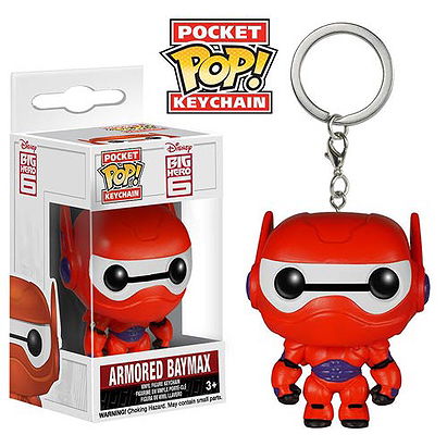 Big Hero 6 Pocket Pop! Key Chain: Armored Baymax