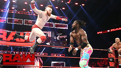 The New Day vs. Cesaro & Sheamus (WWE, Raw 11/21/16)