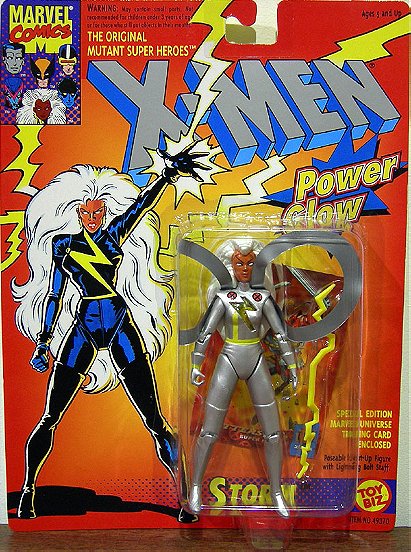 X-Men - Series 3 Storm Power Glow Action Figure (Silver)
