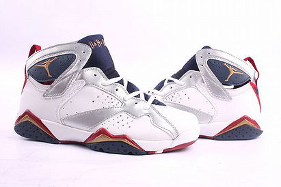 Nike Air Jordan 7 Retro White/Red/Blue Men's