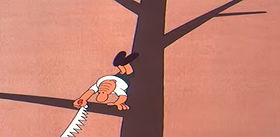 The Three Fools and the Tree