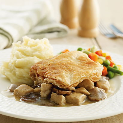 Chicken and Mushroom Pie
