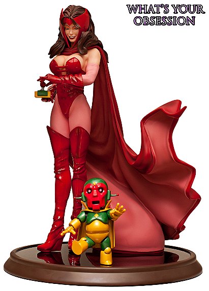 Scarlet Witch - Comiquette Polystone Statue by Sideshow Collectibles