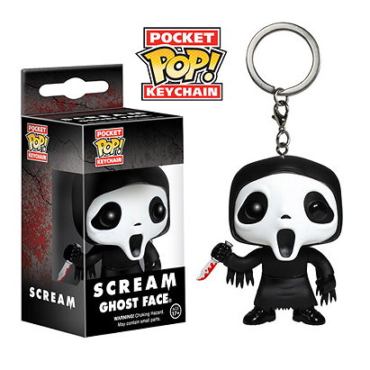 Scream Pocket Pop! Key Chain: Ghostface