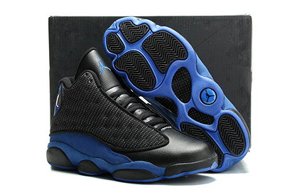 Michael Jordan XIII Black/Blue Men Size Retro Nike Brand Sneakers Online