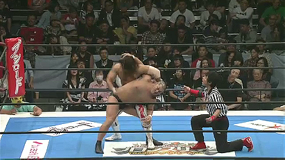 Hiroshi Tanahashi vs. Minoru Suzuki (NJPW, King of Pro Wrestling 2012)