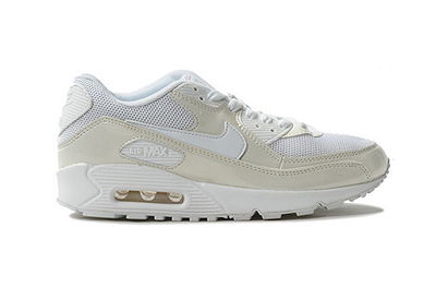Mens Air Max 90 Premium Pearl White Shoes