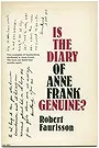 IS THE DIARY OF ANNE FRANK GENUINE?