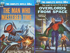 Overlords from Space/ The Man Who Mastered Time: Two Complete Novels Kelleam