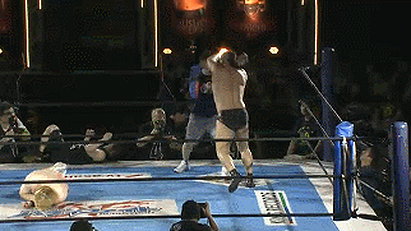 Toru Yano & Jado vs. Minoru Suzuki & Takashi Iizuka (NJPW, Best of the Super Juniors XXI, 06/08/14)