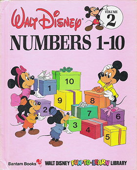 Disney Library: Vol. 2 - Numbers 1-10 (Walt Disney Fun-To-Learn Library)