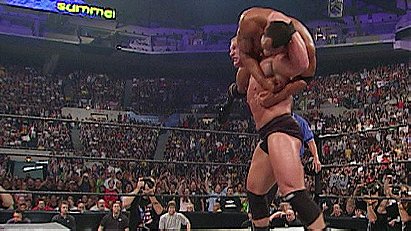 The Rock vs. Brock Lesnar (WWE, Summerslam 2002)