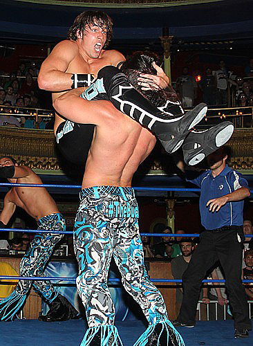 Chuck Taylor & Johnny Gargano vs. The Young Bucks (Chikara, Chikarasaurus Rex: How to Hatch a Dinosaur, 06/02/12)