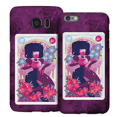 Steven Universe and the Crystal Gems Garnet Phone Case by Missy Pena