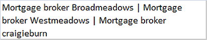 Mortgage broker Broadmeadows | Mortgage broker Westmeadows | Mortgage broker craigieburn