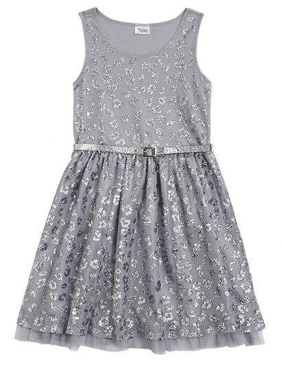 Sparkle Cheetah Print Dress