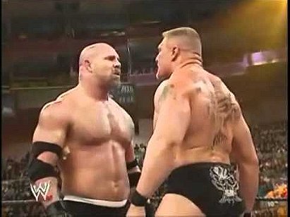 Brock Lesnar vs. Bill Goldberg (WWE, Wrestlemania 20)