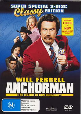 Anchorman: The Legend of Ron Burgundy - Super Special 2 Disc Classy Edition