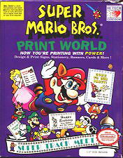 Super Mario Bros. Print World